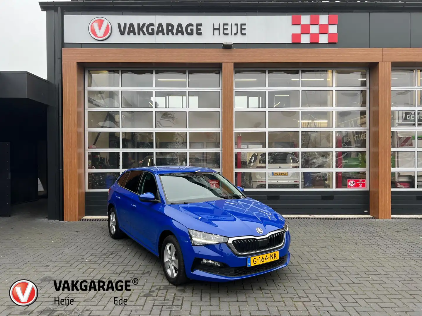 Skoda Scala 1.0 TSI Ambition | Virtual cockpit | Full-map Navi Blauw - 1