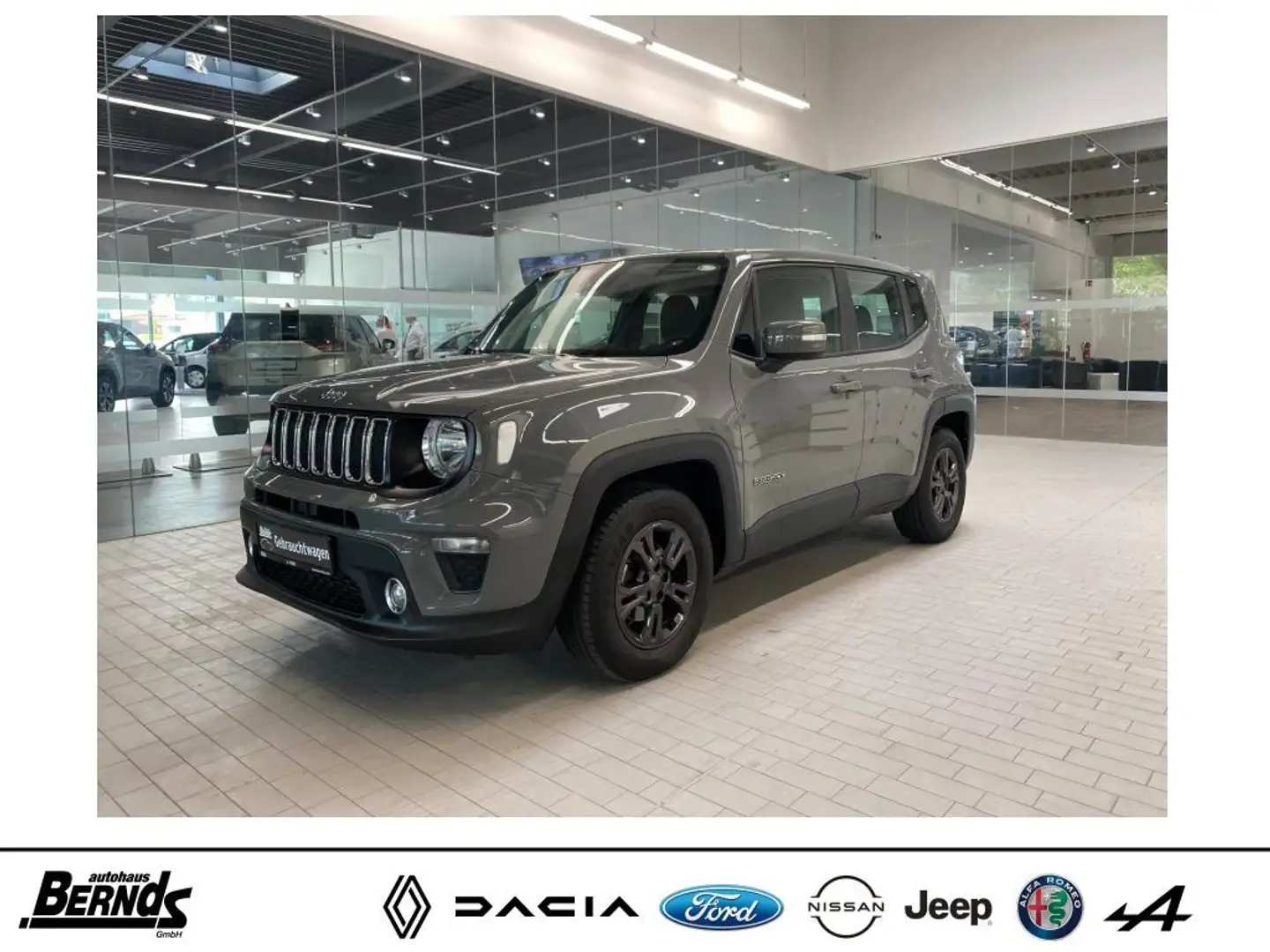 Jeep Renegade 1.6 MultiJet Longitude NAVI APPLE CARPLAY PDC-HINT Gris - 1