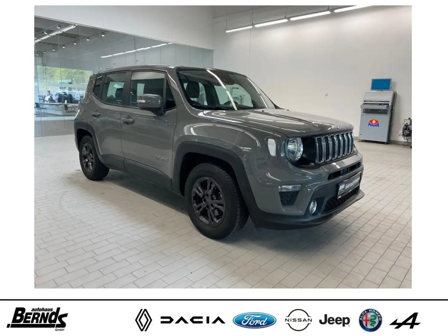 Jeep Renegade 1.6 MultiJet Longitude NAVI APPLE CARPLAY PDC-HINT Gris - 2