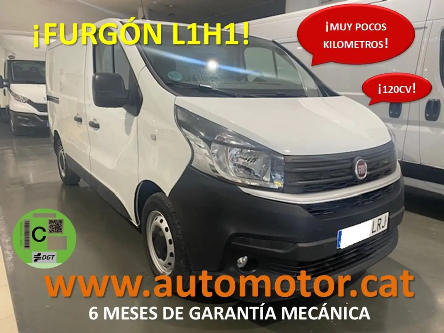 Fiat Talento Fg. 2.0 Mjt Base Corto L1H1 Blanco - 1