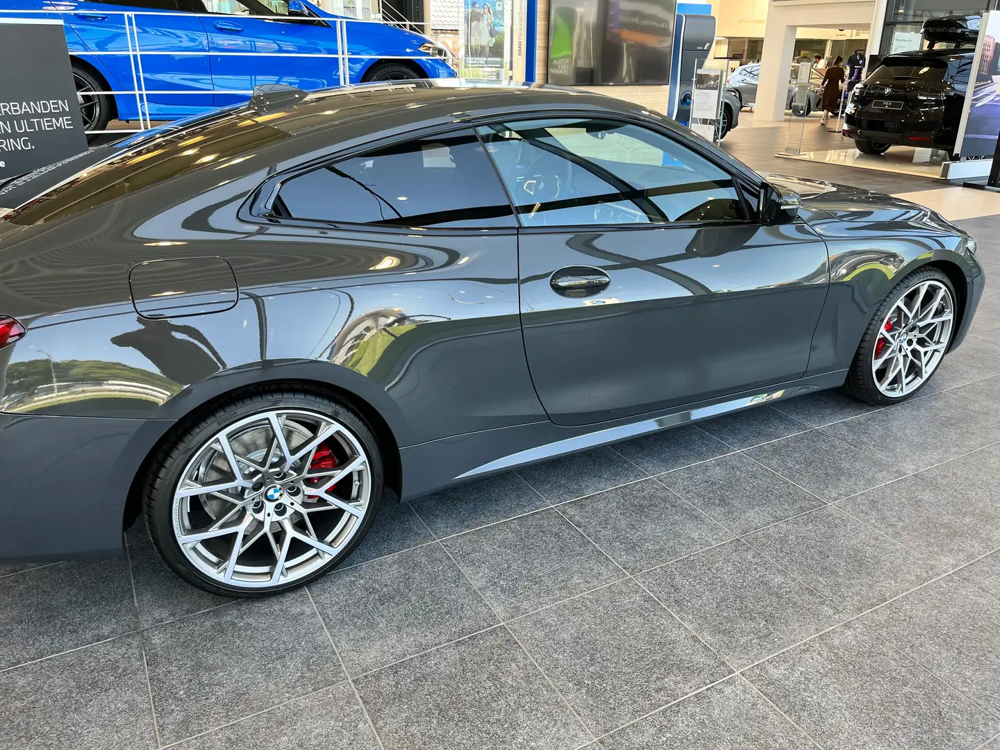 BMW 420 420i Coupe M Sport Gris - 2