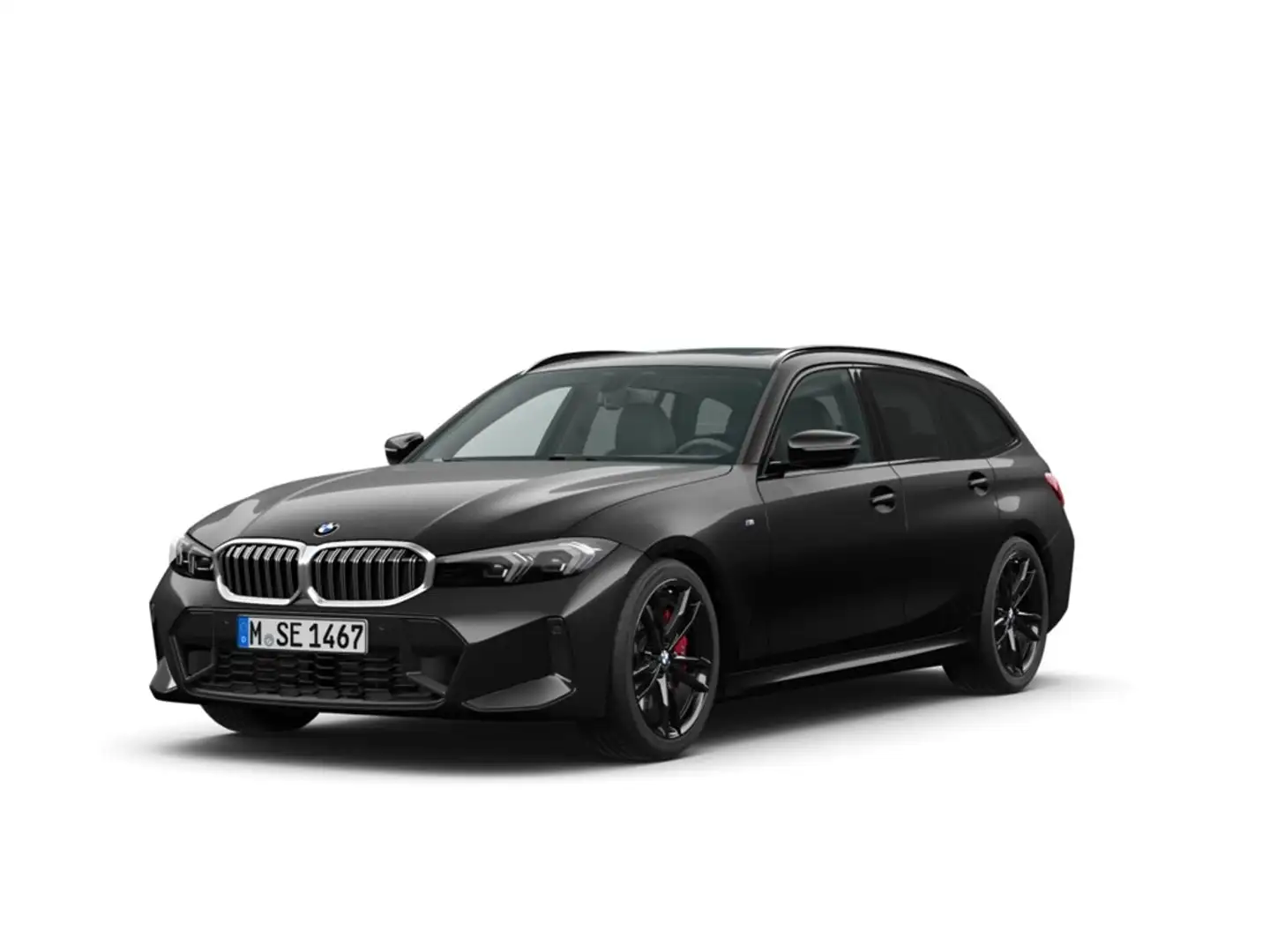 BMW 320 d Touring M Sport PANO LED HiFi Schwarz - 1
