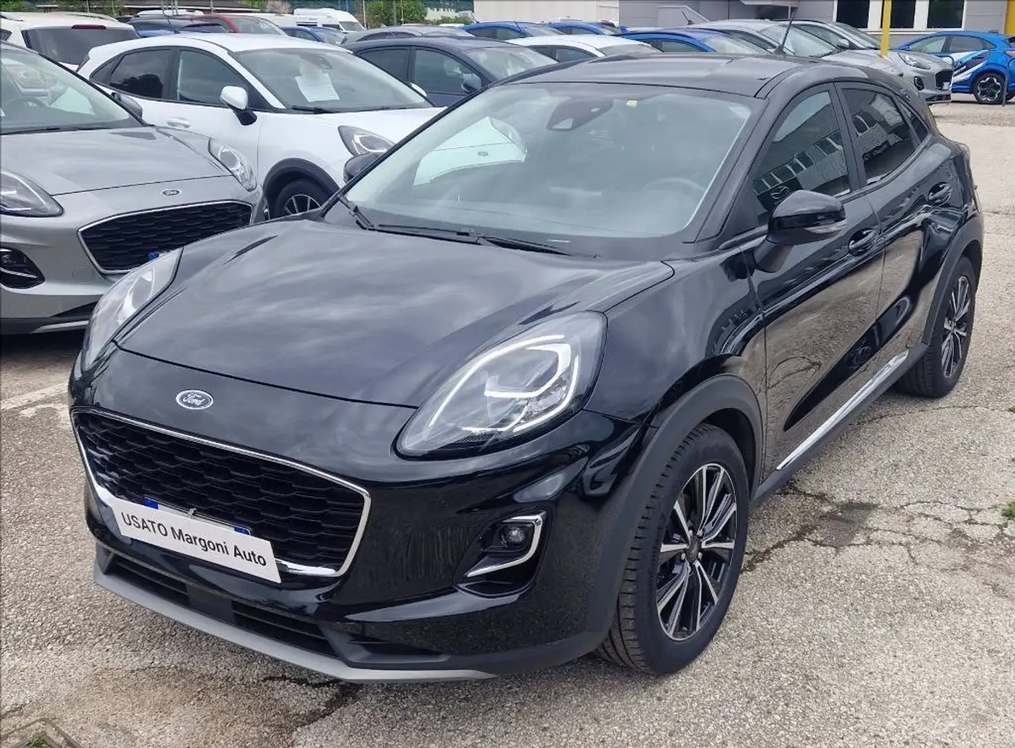 Ford Puma 1.0 ecoboost h Titanium Design s&s 125cv auto Noir - 1
