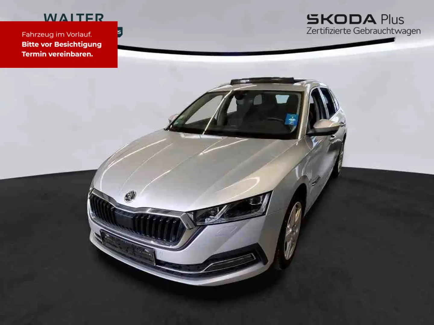 Skoda Octavia Combi 1.4 DSG iV Style AHK Pano Navi LED Silber - 2