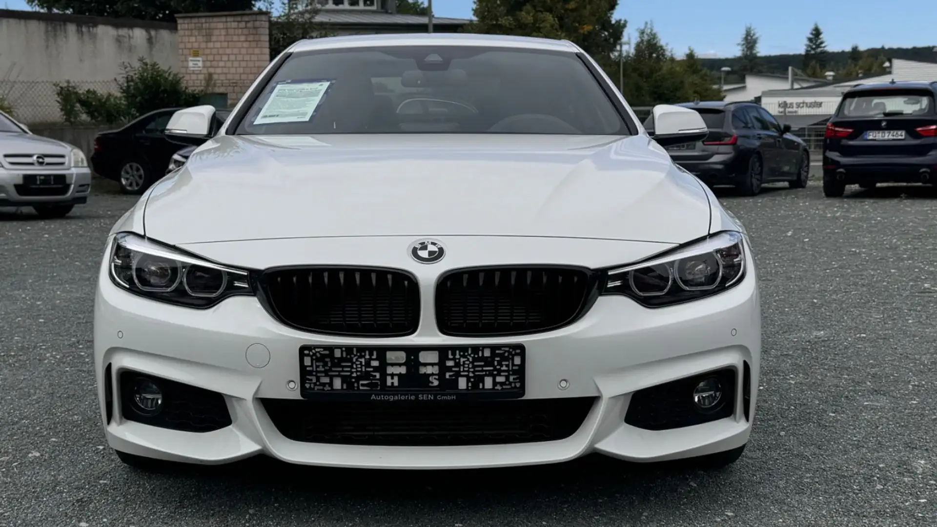 BMW 420 d M Sport/SAG/HUD/HiFi/SpeedLimit/Top Weiß - 2