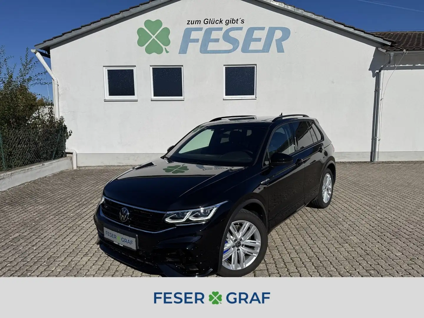 Volkswagen Tiguan R 2.0 TSI DSG 4M H&K PERF LEDER PANO Schwarz - 1
