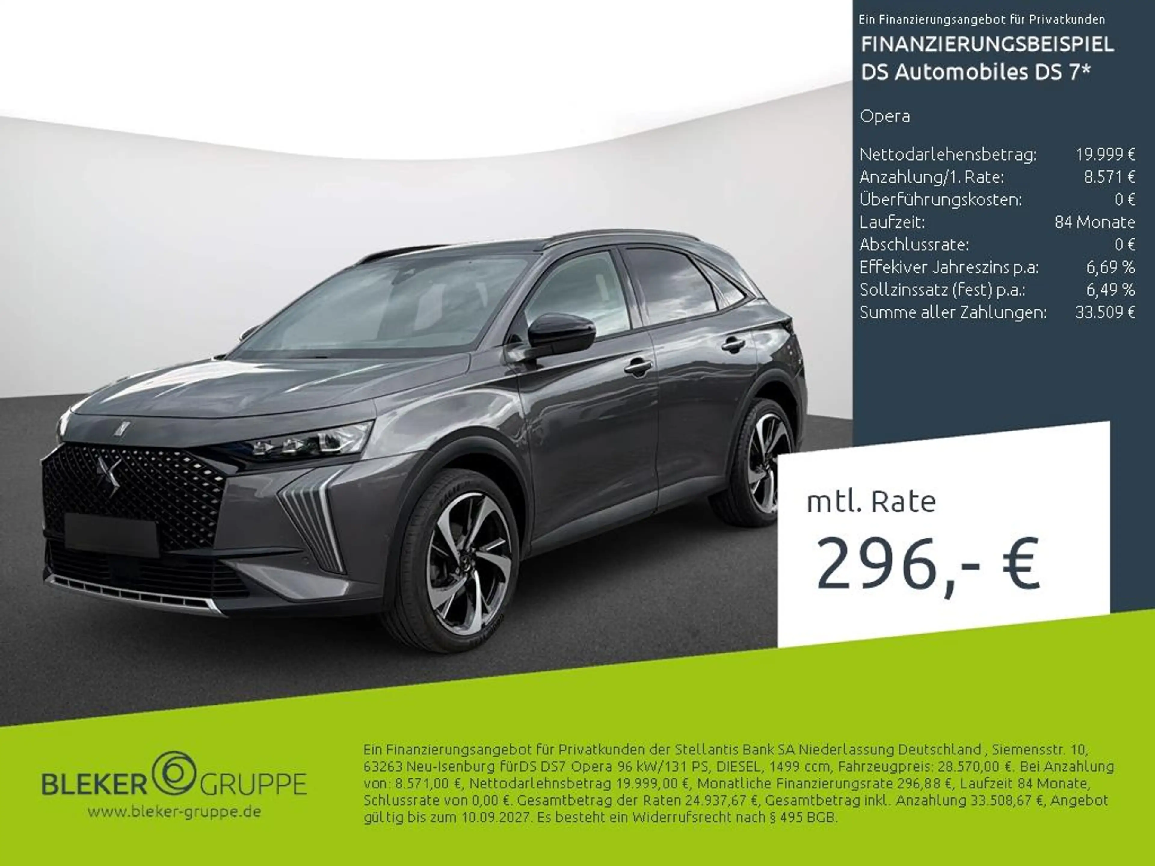 DS Automobiles DS 7 Opera