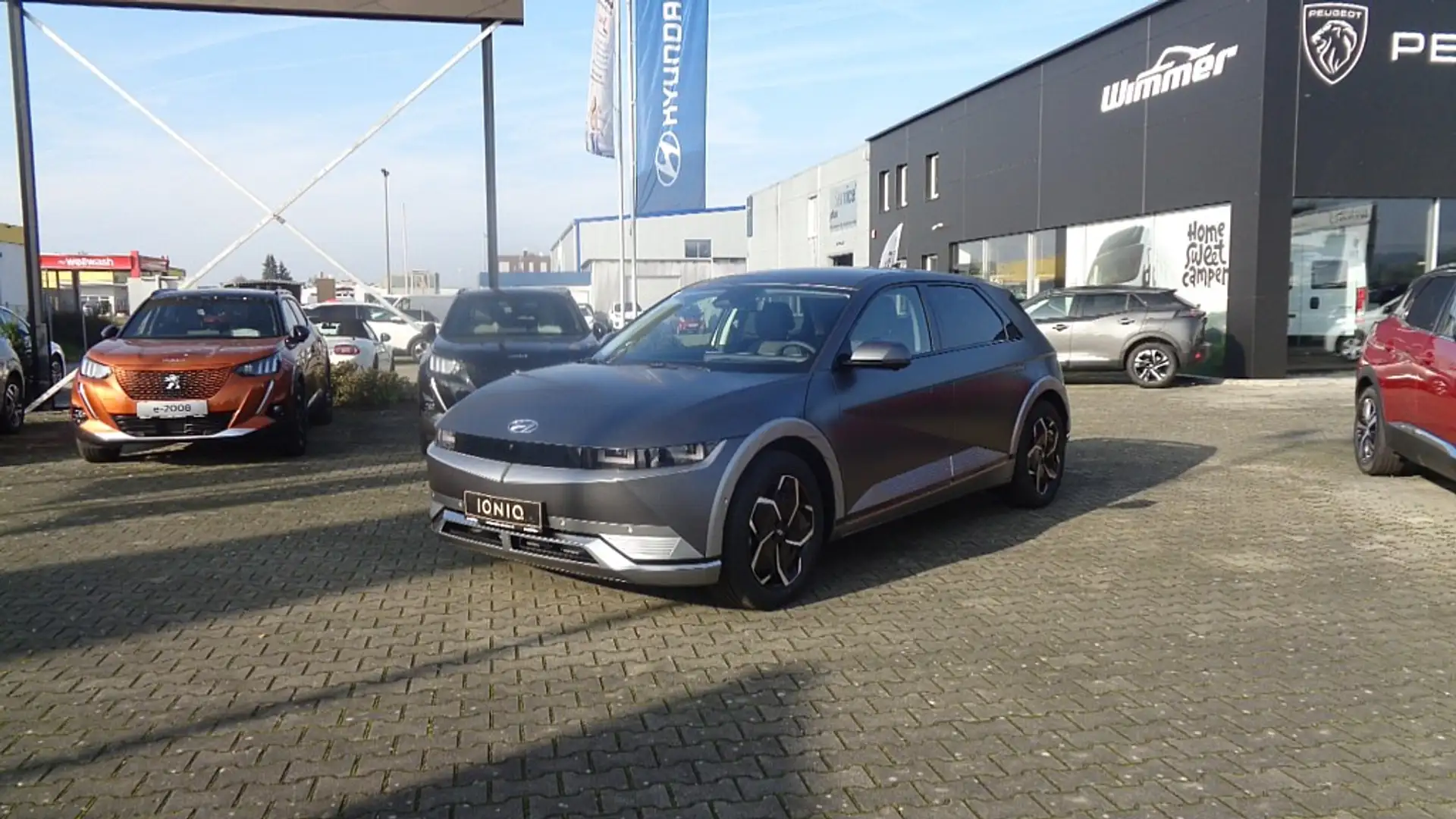 Hyundai IONIQ 5 Ioniq 5 Elektro 77,4kWh Top Line Long Range AWD... Grau - 2