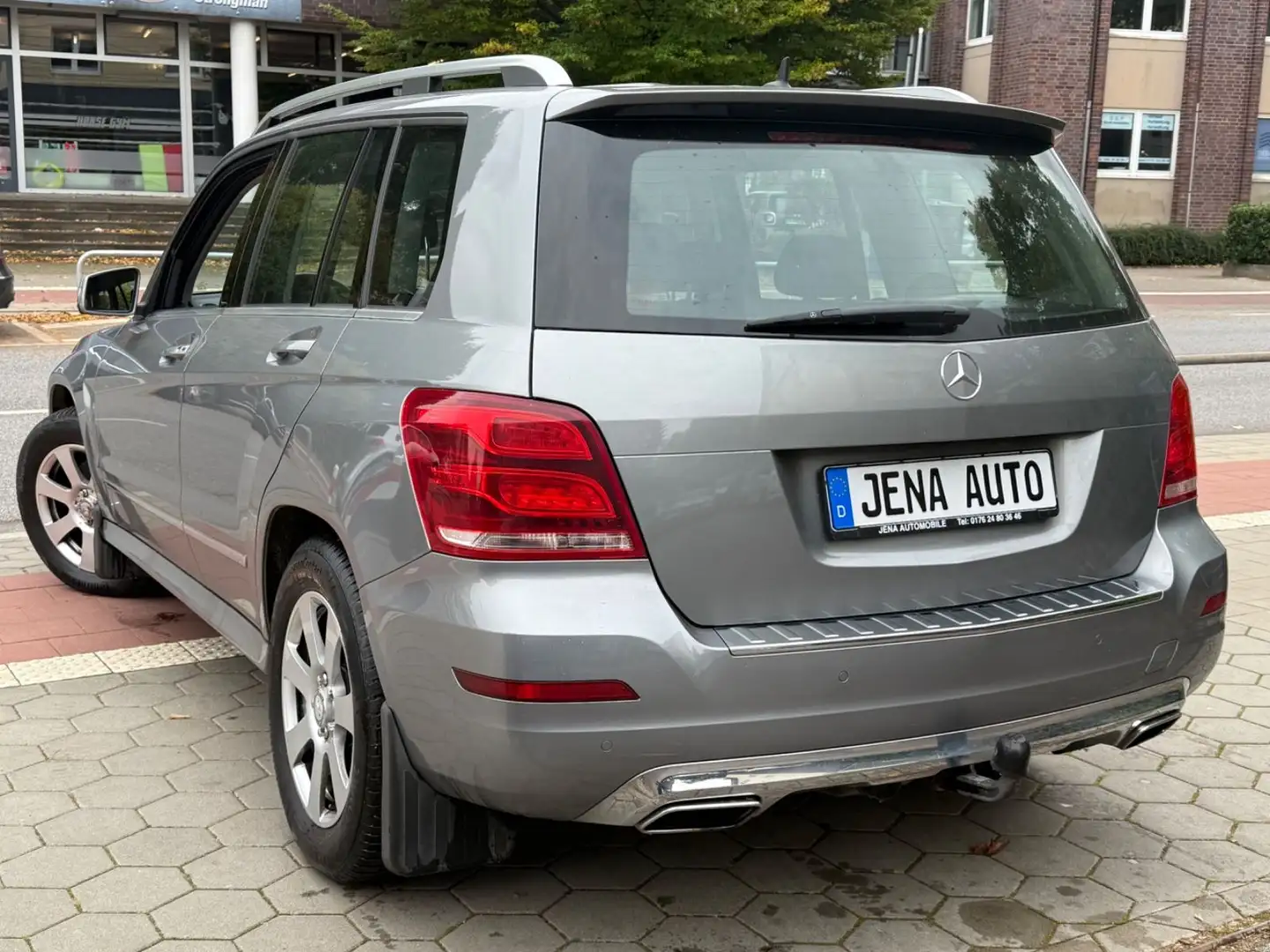 Mercedes-Benz GLK 220 CDI BlueEffici. 4Matic 1.Hand Scheckheft Silber - 2