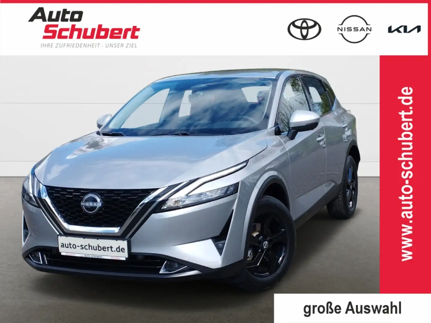 Nissan Qashqai 1,3 DIG-T Acenta Navi LED Apple CarPlay  DAB+ Silber - 1