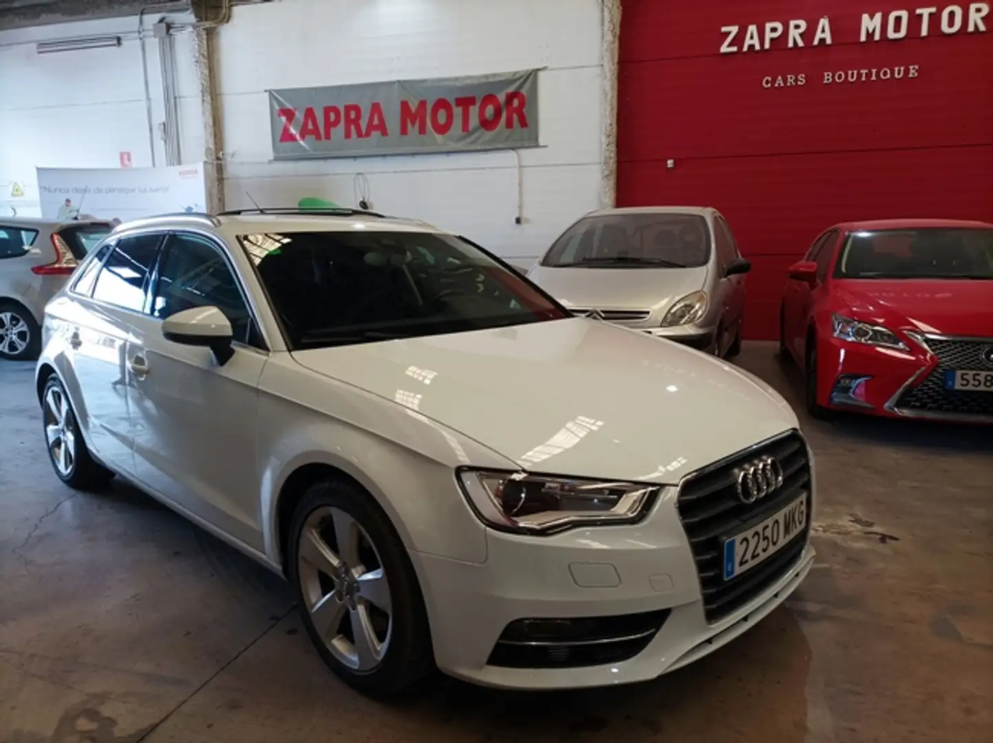 Audi A3 Sportback 2.0TDI Ambition 184 Blanco - 2