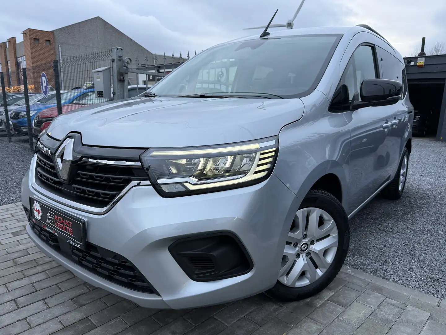 Renault Kangoo 1.3TCe Equilibre-Navi🔝19.398 km🔝 Gris - 1