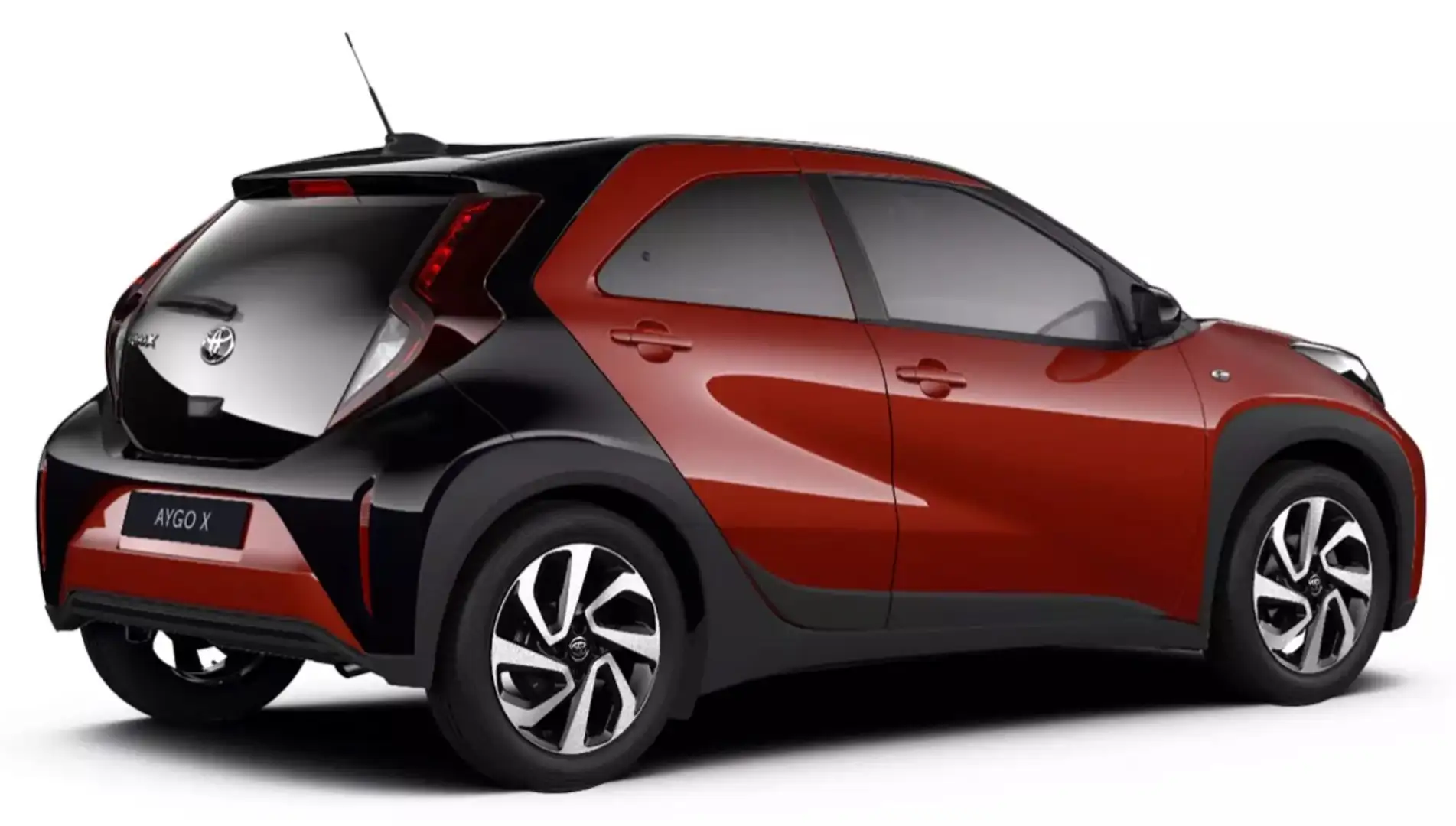 Toyota Aygo X 1.0 Teamplayer *schnell verfügbar** Rot - 2