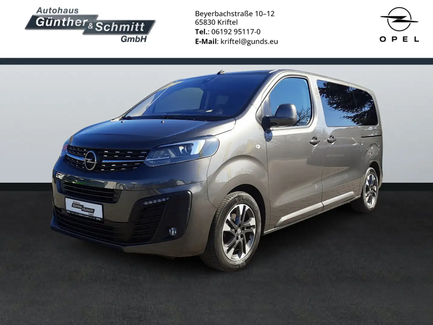 Opel Zafira Life 2.0 D M Tourer L2EURO 6d ACC HUD Gris - 1