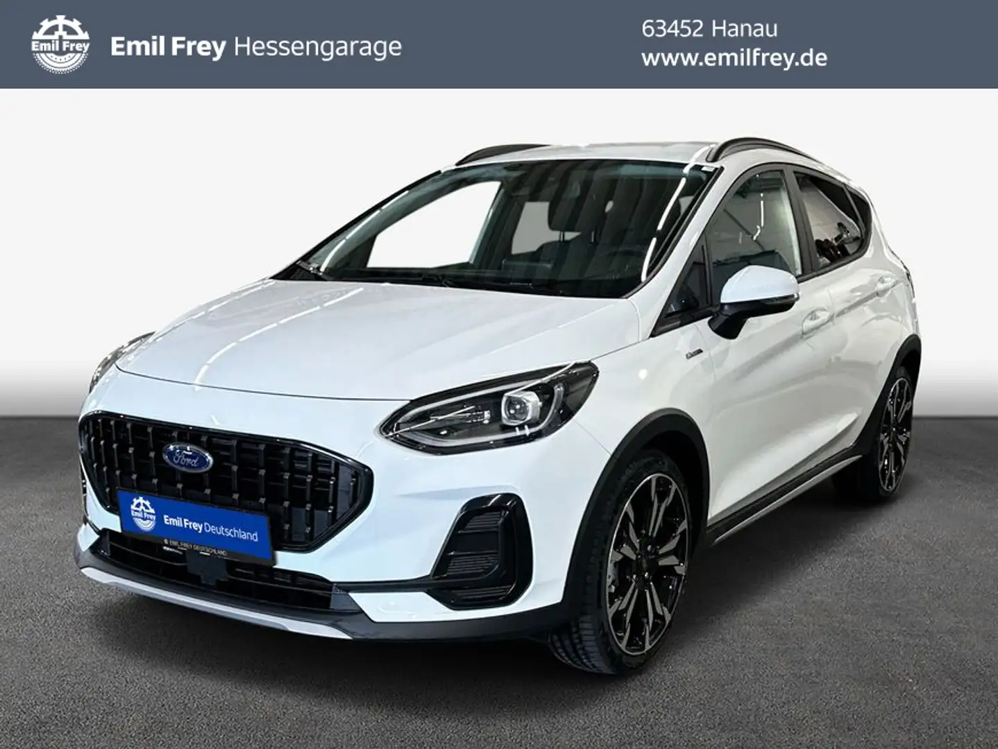 Ford Fiesta 1.0 EcoBoost Hybrid S&S Aut. ACTIVE X Weiß - 1