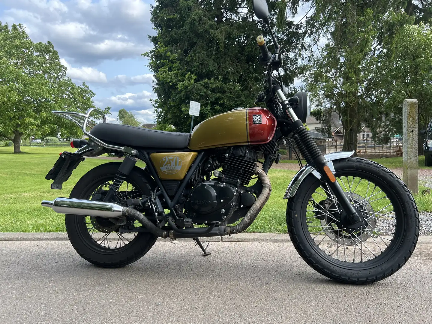 Brixton Cromwell 250 Saxby 250 (BX 250) inkl. Gepäckträger - 1