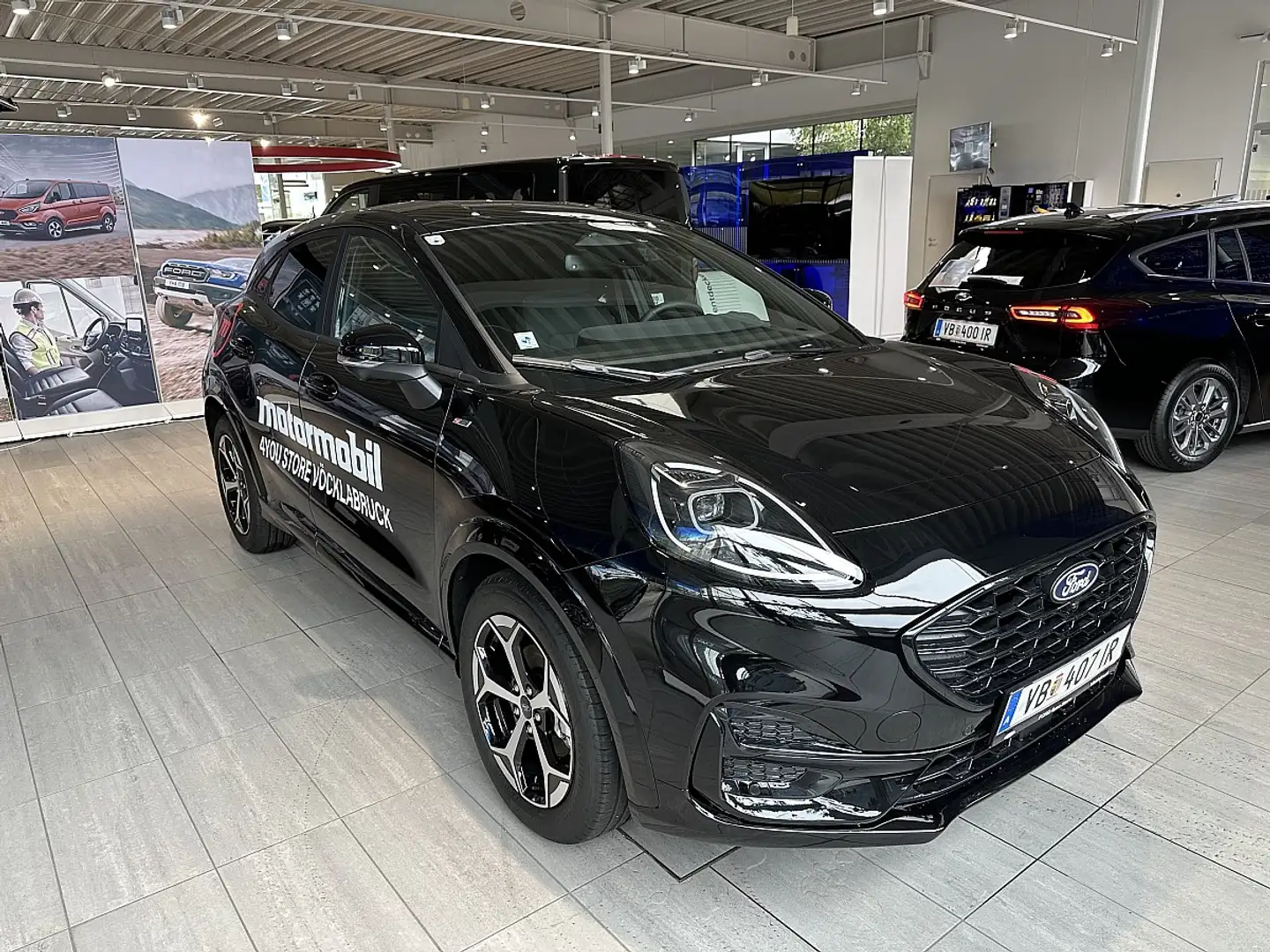 Ford Puma 1,0 EcoBoost Hybrid ST-Line Aut. Schwarz - 1