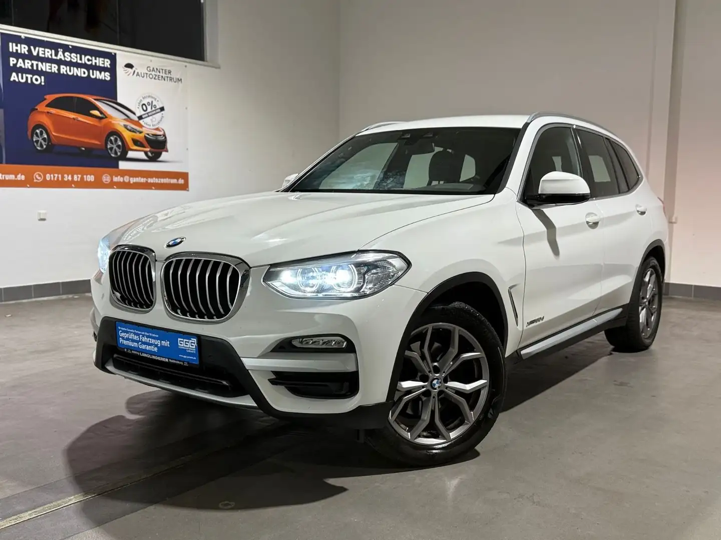BMW X3 xDrive 20d xLine NAVI+SHZ+GRA+LED Weiß - 1