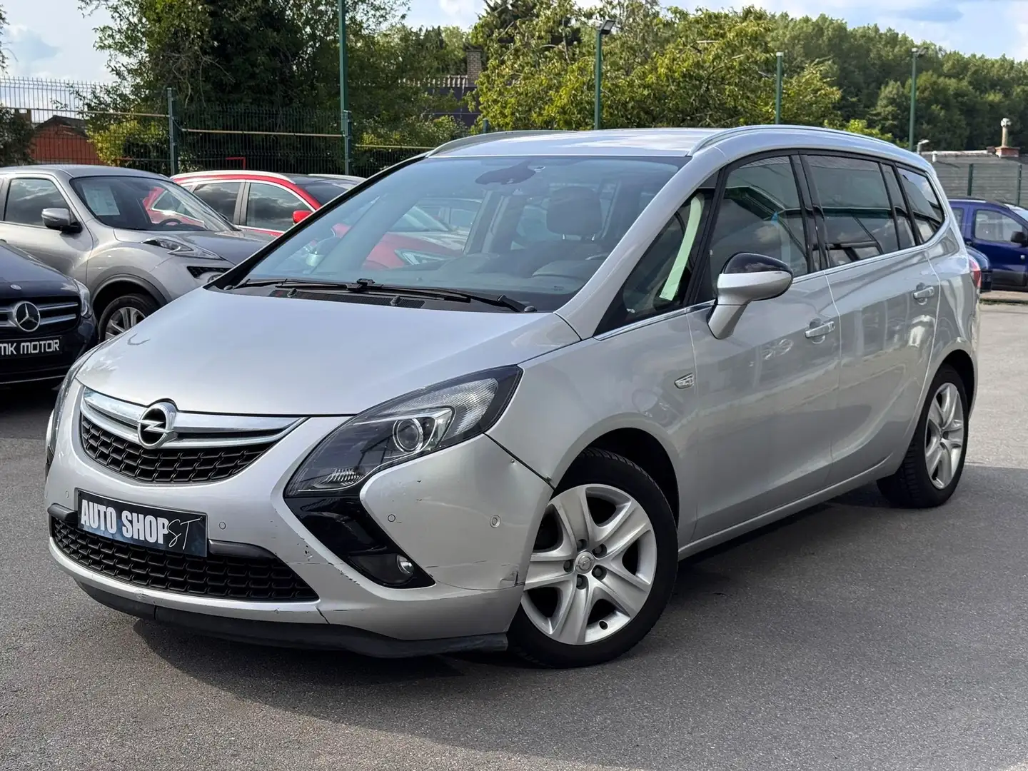Opel Zafira Tourer 🟩1.6 DIESEL 136CV - GPS - CAMERA - 7 PLACES Silber - 2