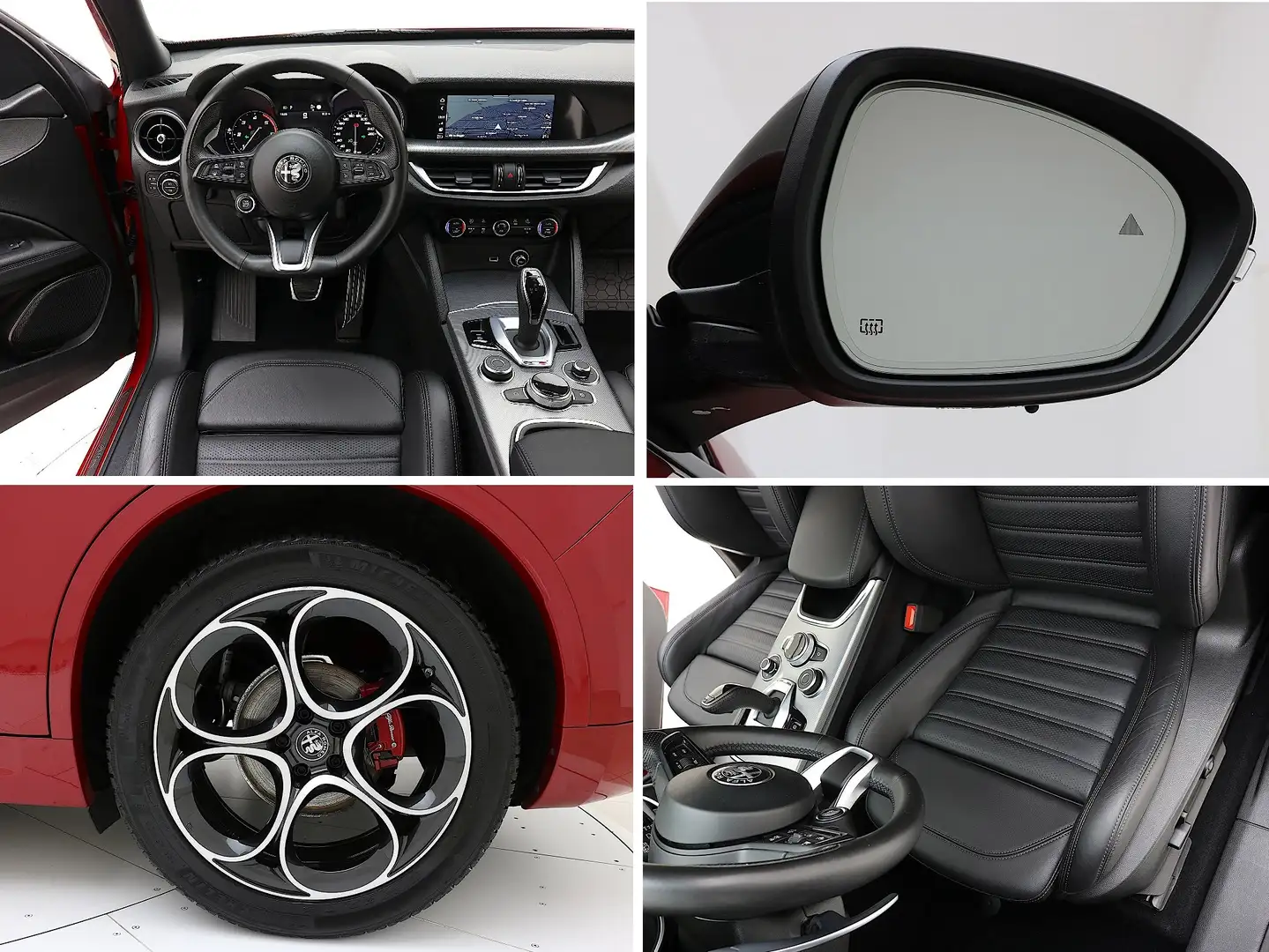 Alfa Romeo Stelvio 2.2 TurboDiesel 210CV AT8 Q4 Veloce Ti MY22✔️ Rosso - 2