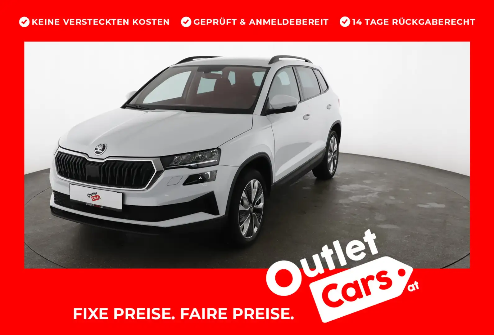 Skoda Karoq Style TDI DSG Weiß - 1