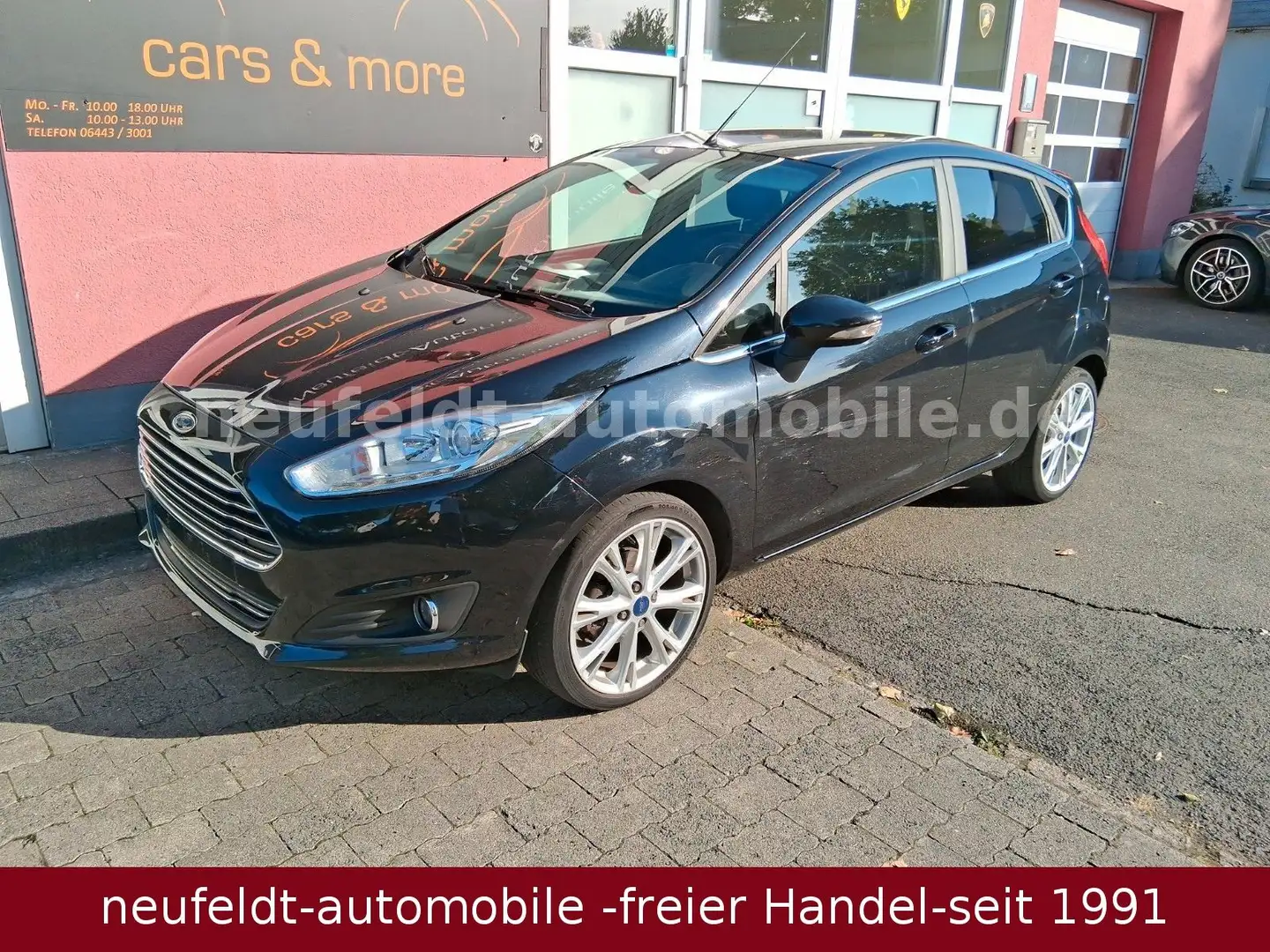Ford Fiesta Titanium Schwarz - 1