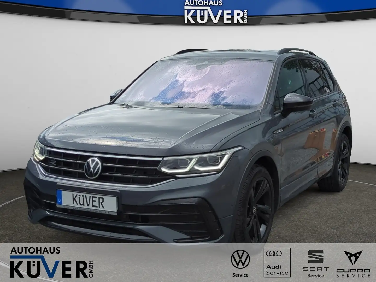 Volkswagen Tiguan R-Line 2.0 TDI DSG 4M+Navi+ACC+Matrix+PDC Grau - 1