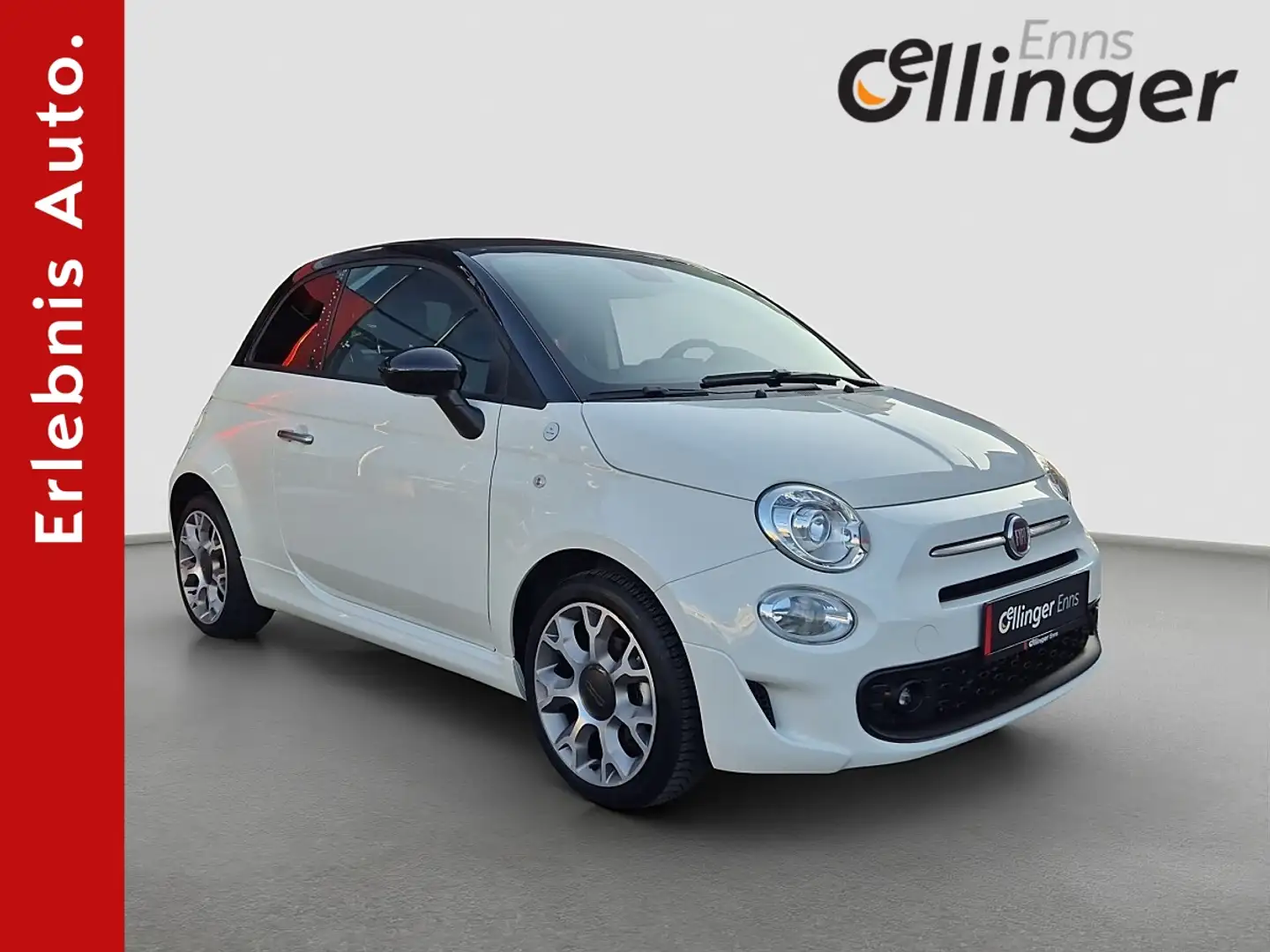 Fiat 500C FireFly Hybrid 70 Google Weiß - 1