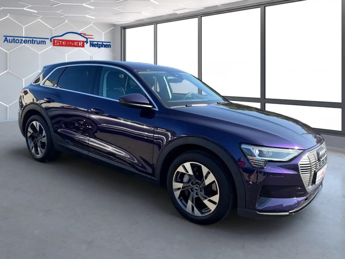 Audi e-tron e Basis quattro 1 Gang Automatik Klima Navi Mauve - 2