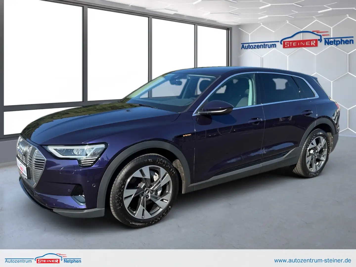 Audi e-tron e Basis quattro 1 Gang Automatik Klima Navi Mauve - 1