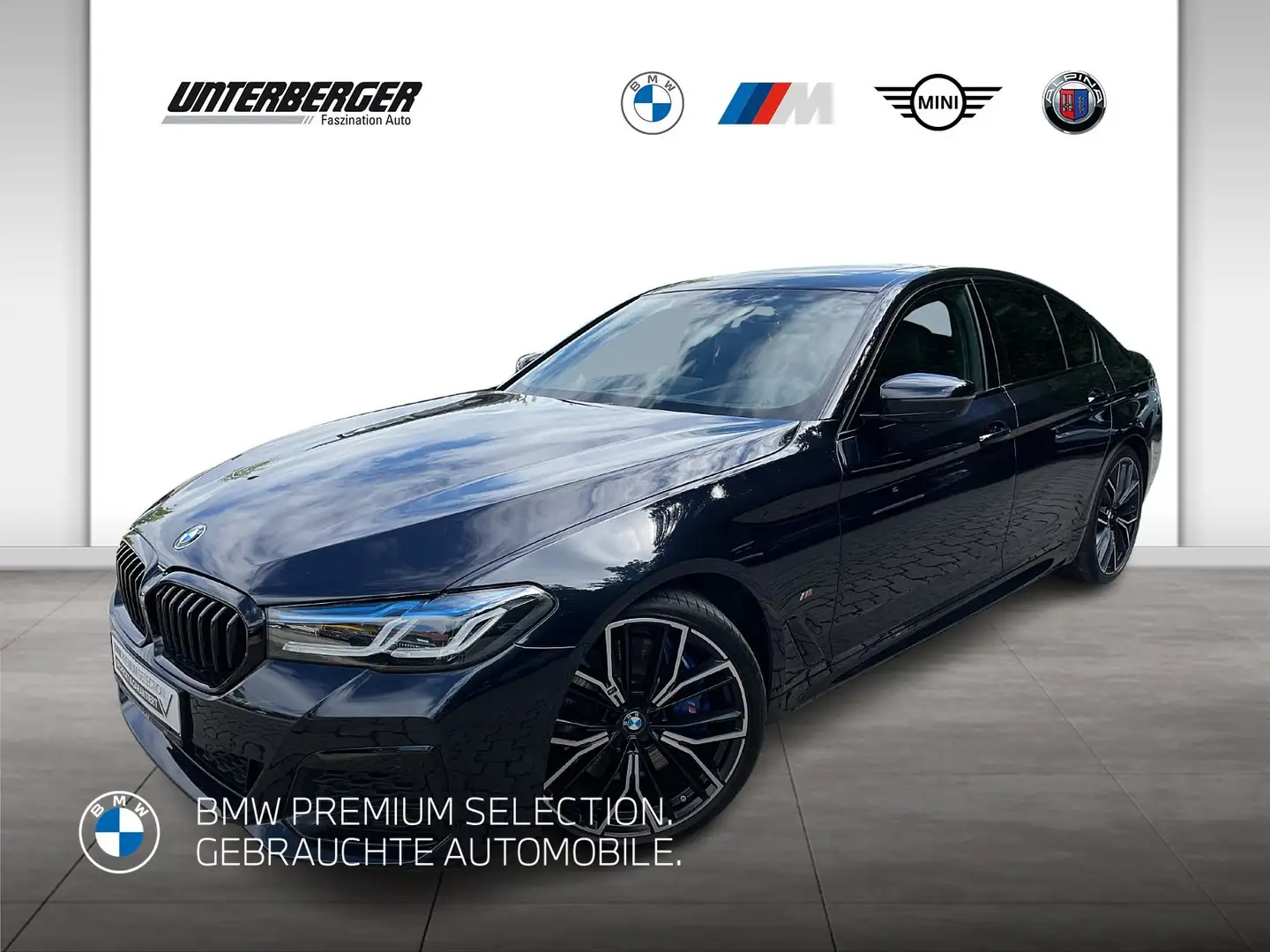 BMW 550 M550i xDrive Limousine Laserlicht-Standheizung-Gla Czarny - 1