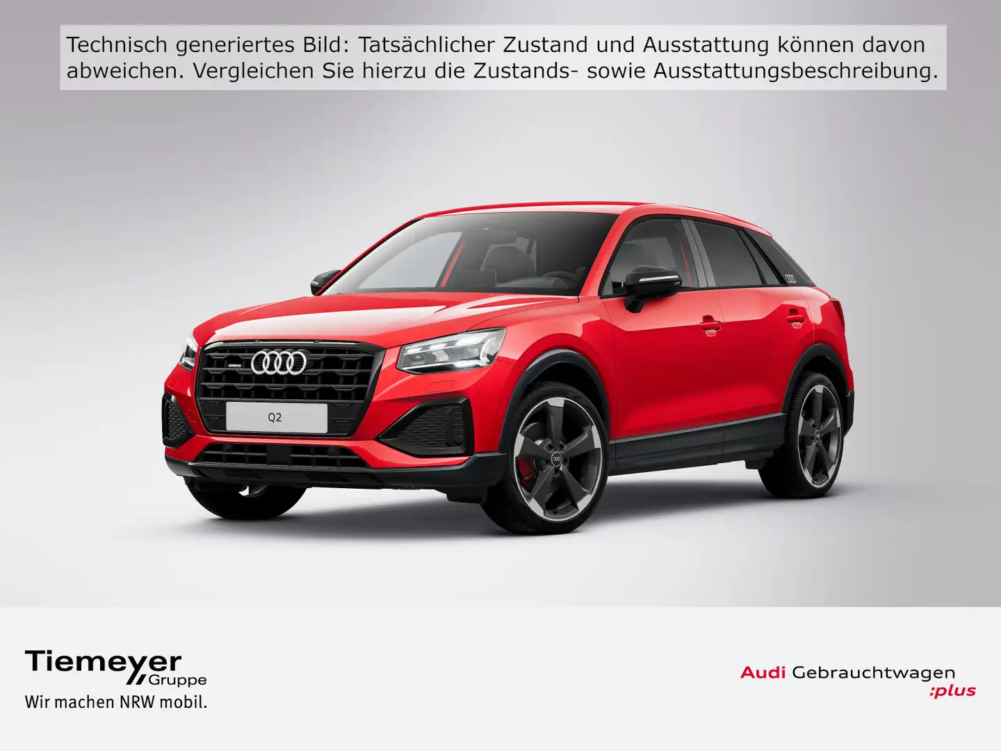 Audi Q2 35 TDI Q S LINE UPE60 LM19 MATRIX SONOS AHK Rot - 1
