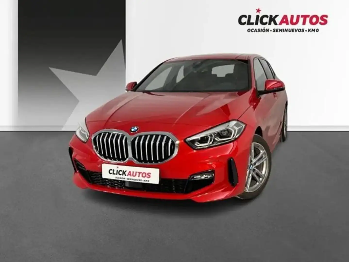 BMW 120 2.0 150CV M sport Rojo - 1