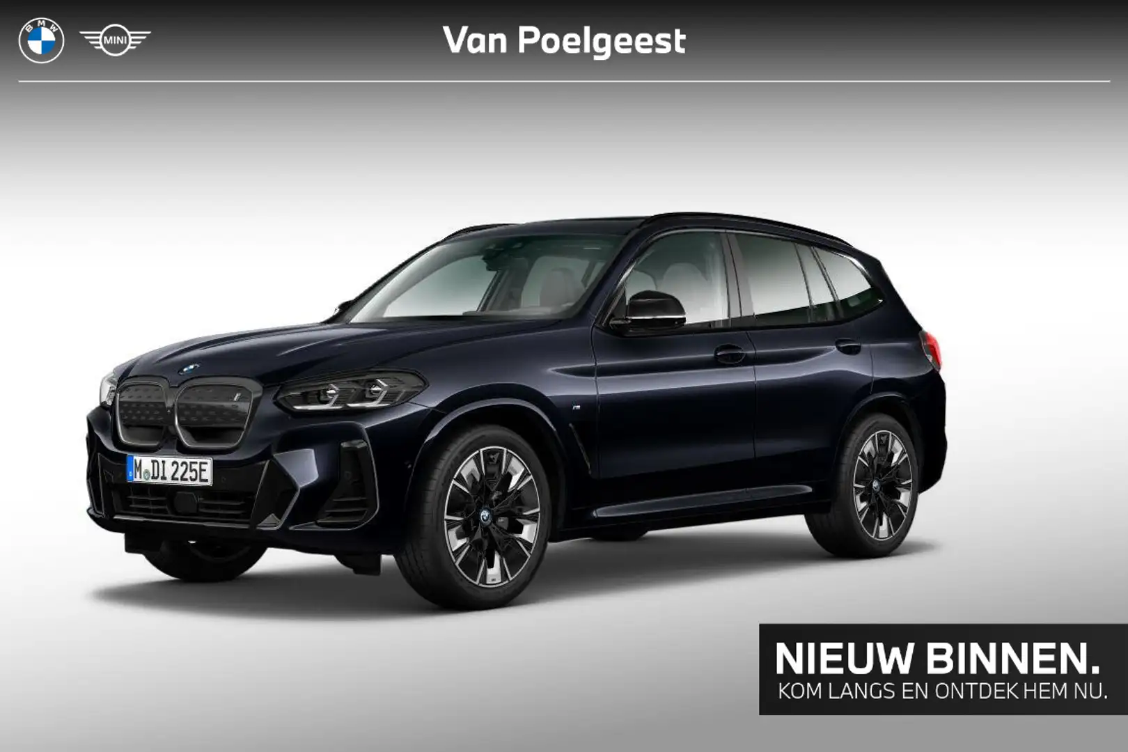 BMW iX3 High Executive Edition 80 kWh Zwart - 1