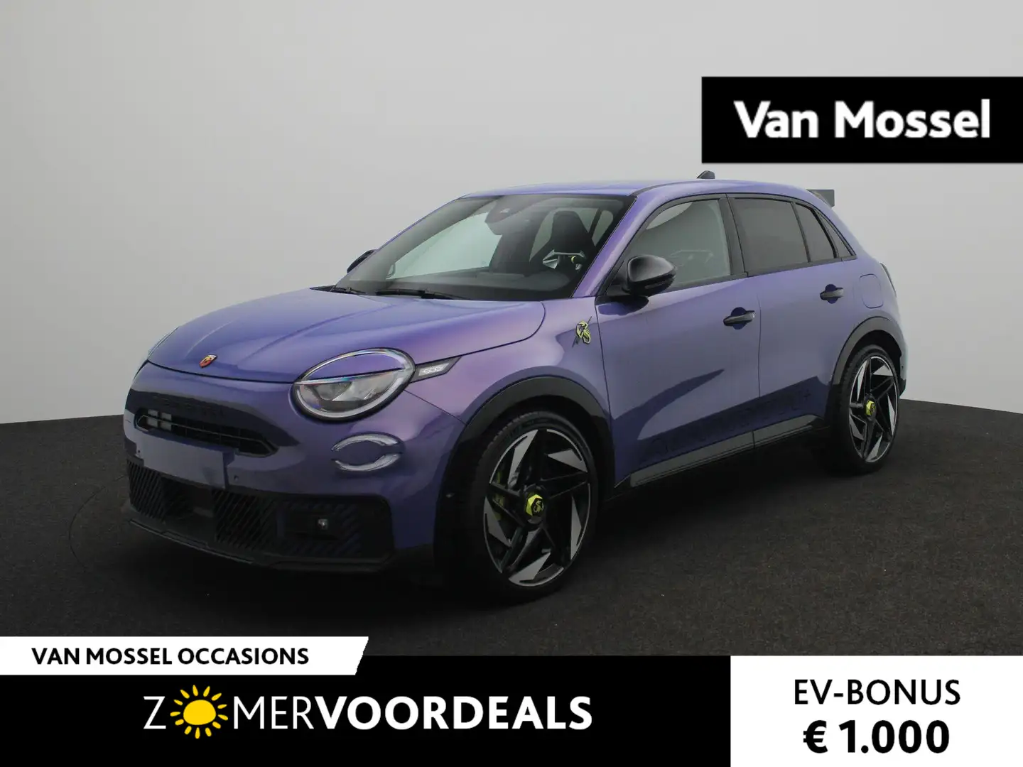Fiat 600e Abarth Scorpionissima 54 kWh | 20'' LM. Velgen | S Paars - 1