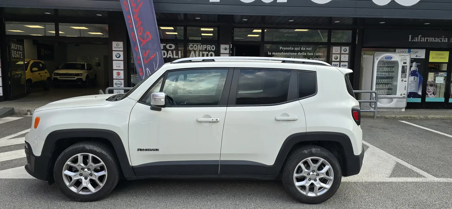 Jeep Renegade 1.6 mjt Limited 120cv PREZZO REALE SENZA VINCOLI Bianco - 1