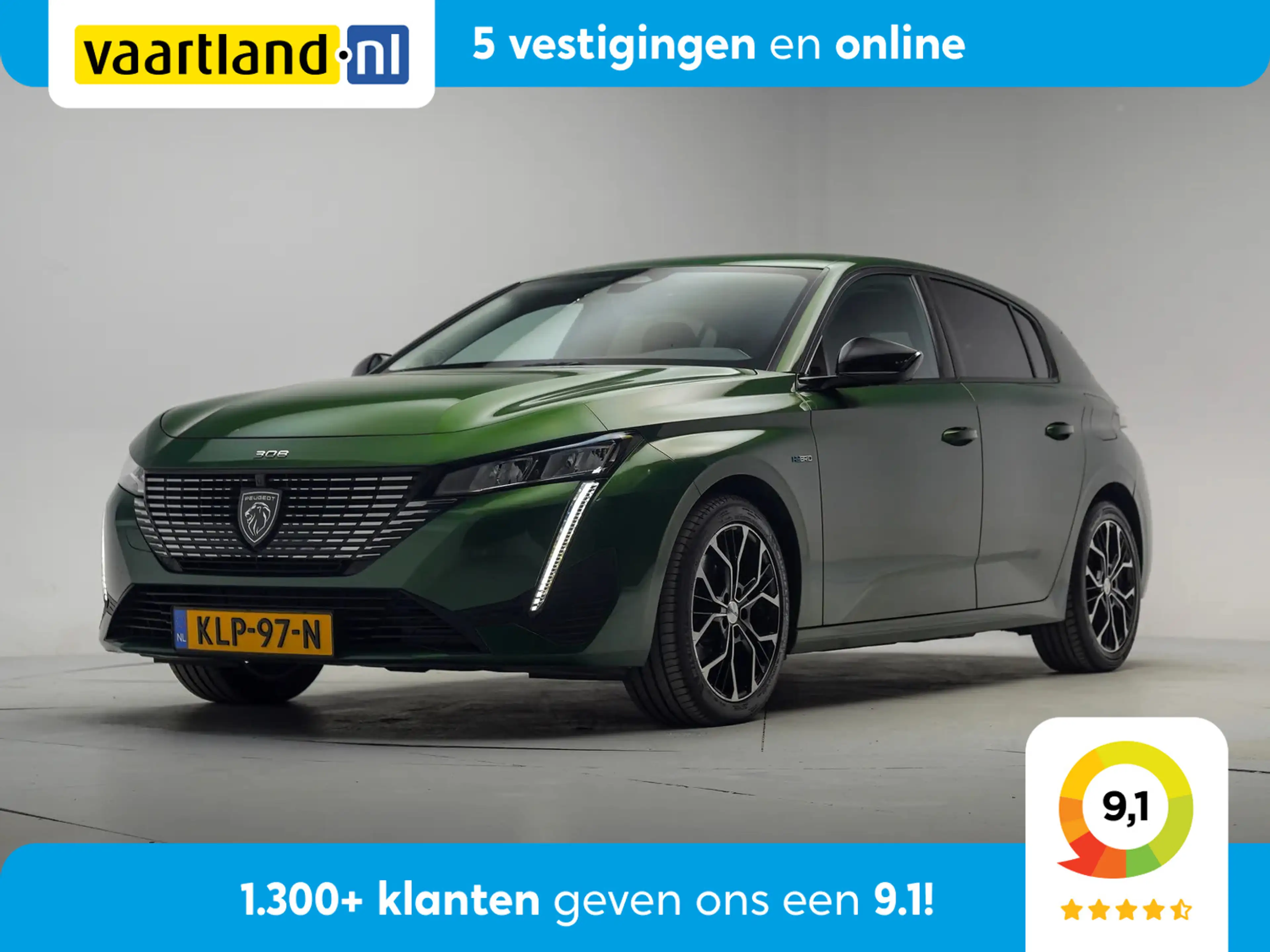 Peugeot 308 1.6 Hybrid Allure Pack [ Camera Navi Apple/Android