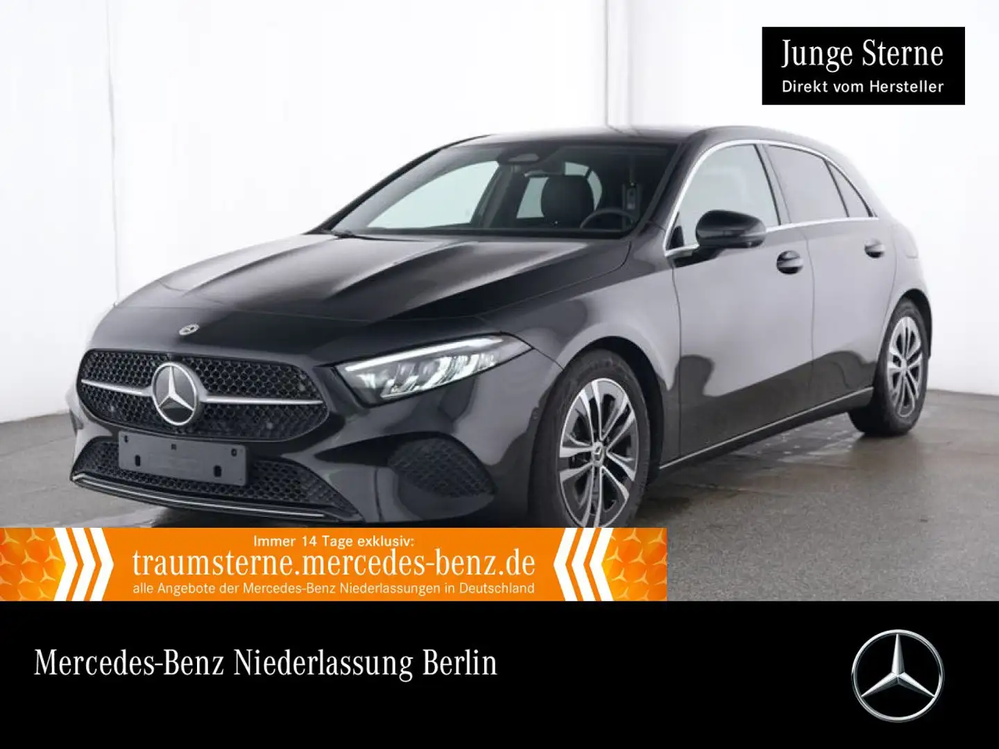 Mercedes-Benz A 220 4M PROGRESSIVE+PANO+360°+LED+TOTW+8G Schwarz - 1