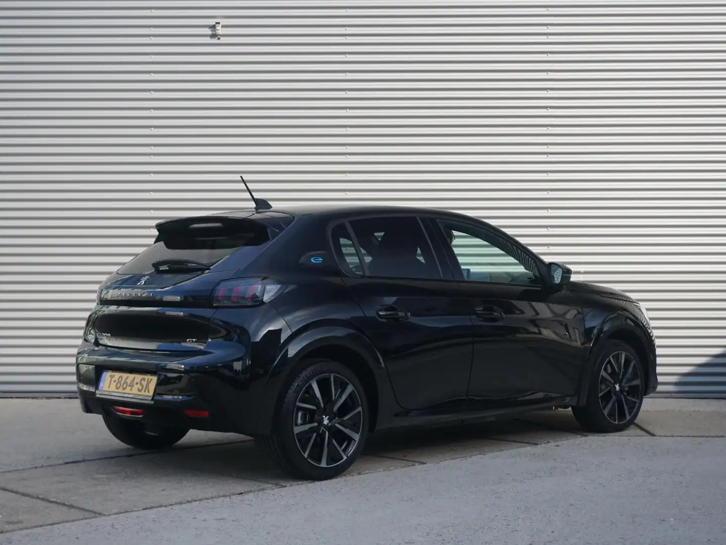 Peugeot e-208 EV GT 350 50 kWh Zwart - 2