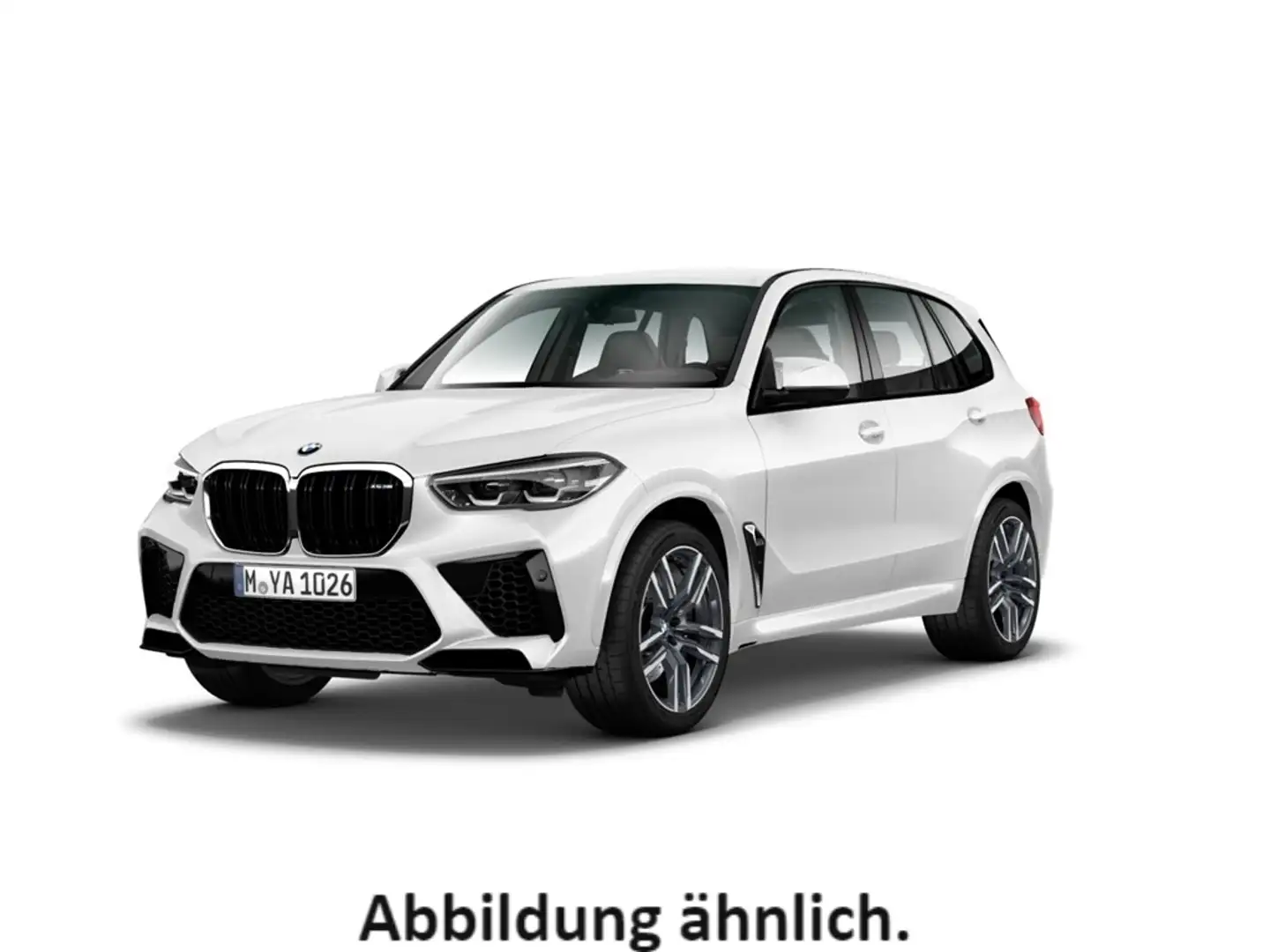 BMW X5 M Competition/HUD/AHK/Panorama/Navi/Leder/ACC Weiß - 1