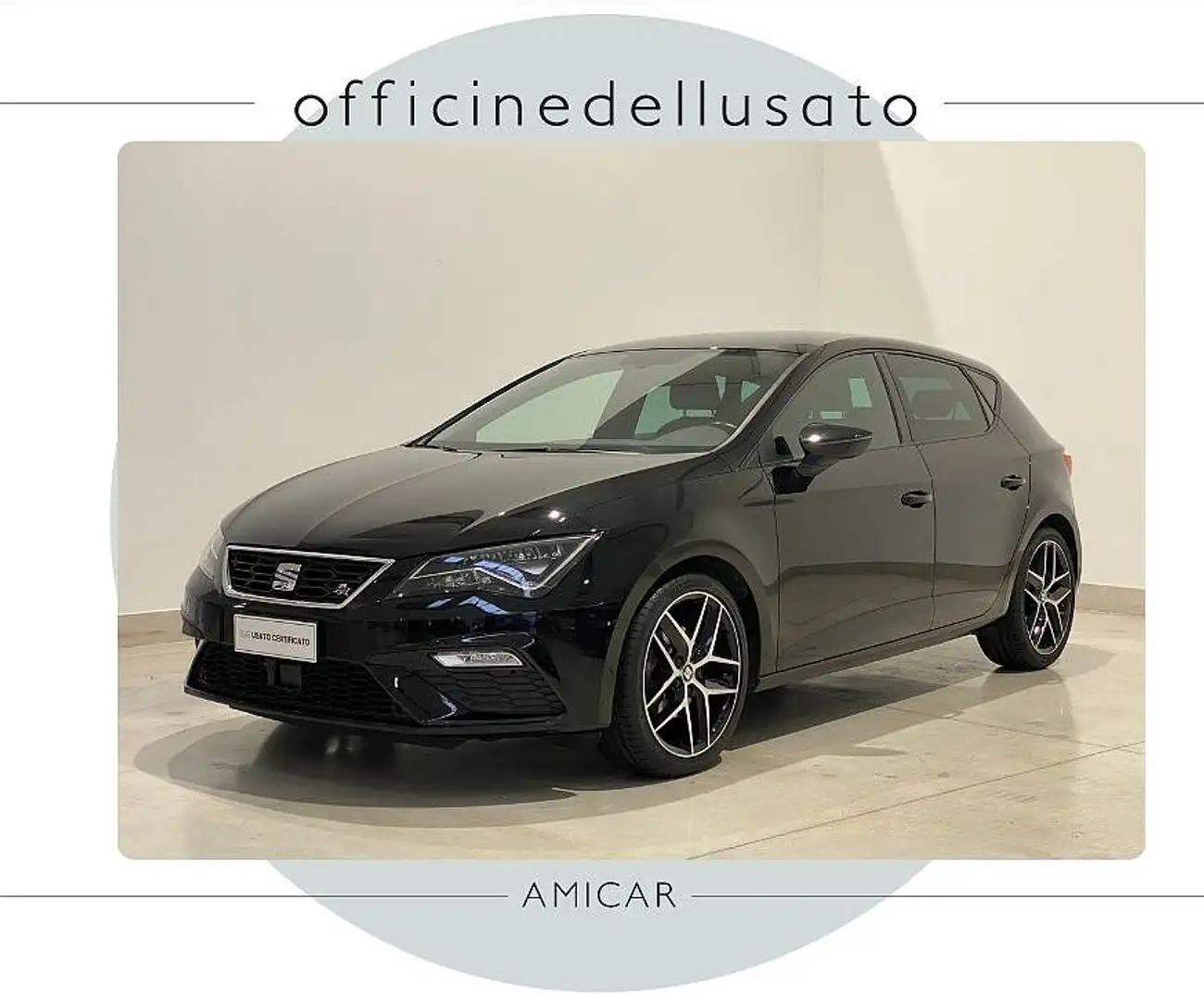 SEAT Leon 1.5 EcoTSI ACT 150 CV FR DSG Nero - 1