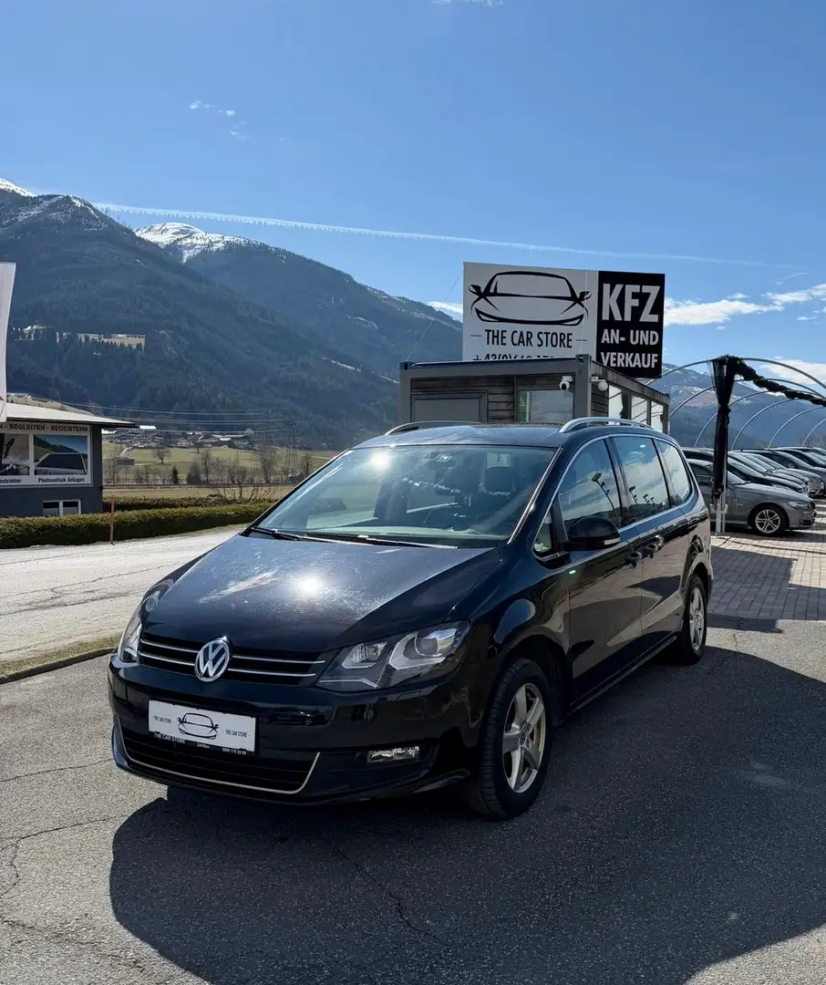 Volkswagen Sharan Comfortline BMT 4Motion *7 SITZER**ALLRAD* Schwarz - 1