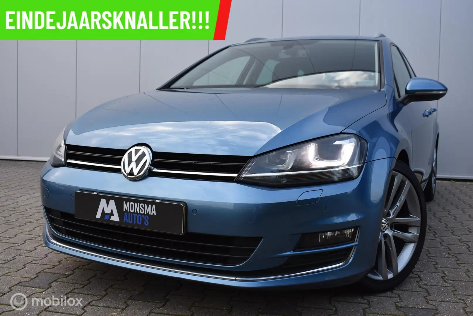 Volkswagen Golf Variant 1.4 TSI Highline Bleu - 2