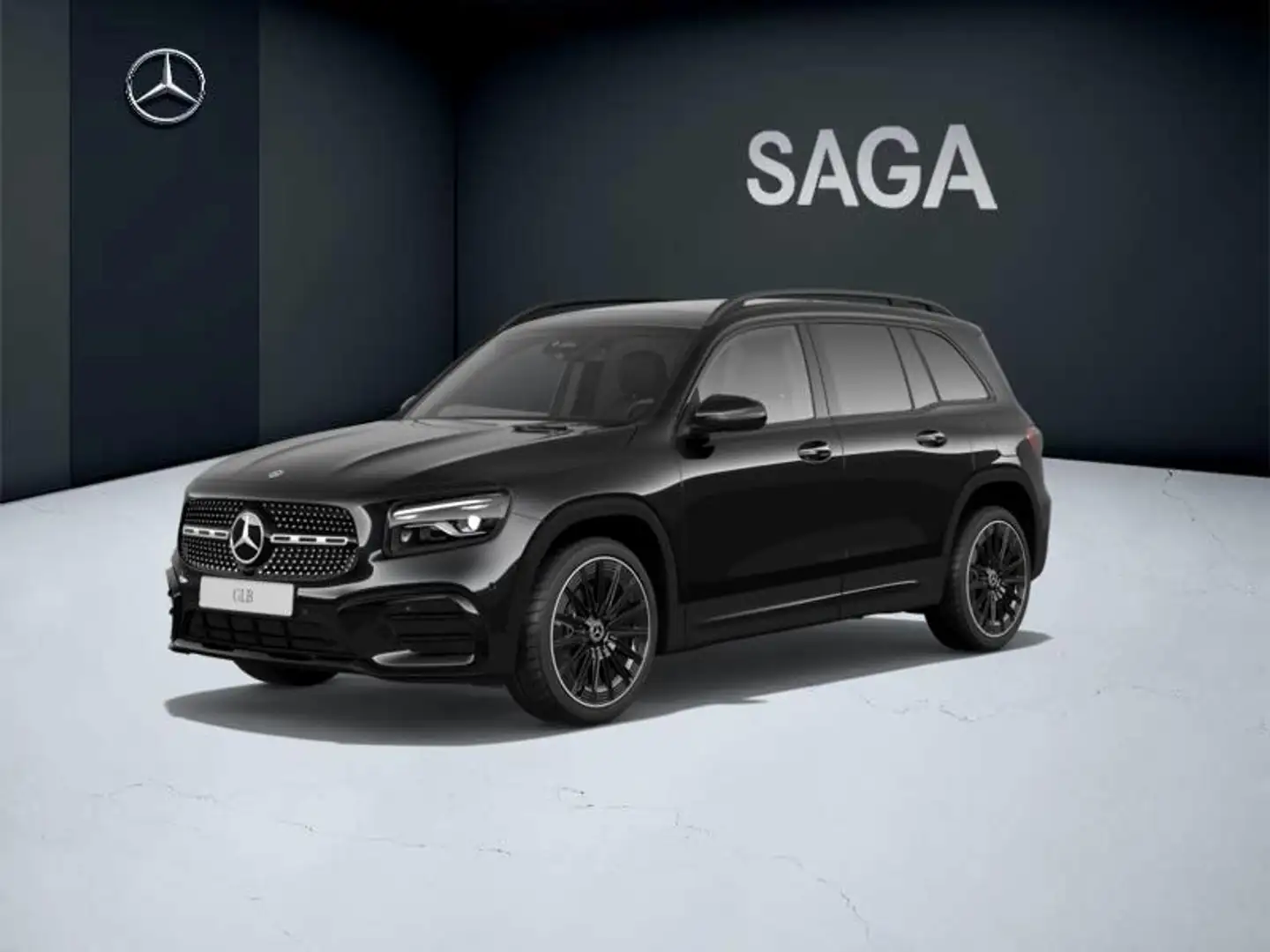 Mercedes-Benz GLB 180 d AMG Line Zwart - 1