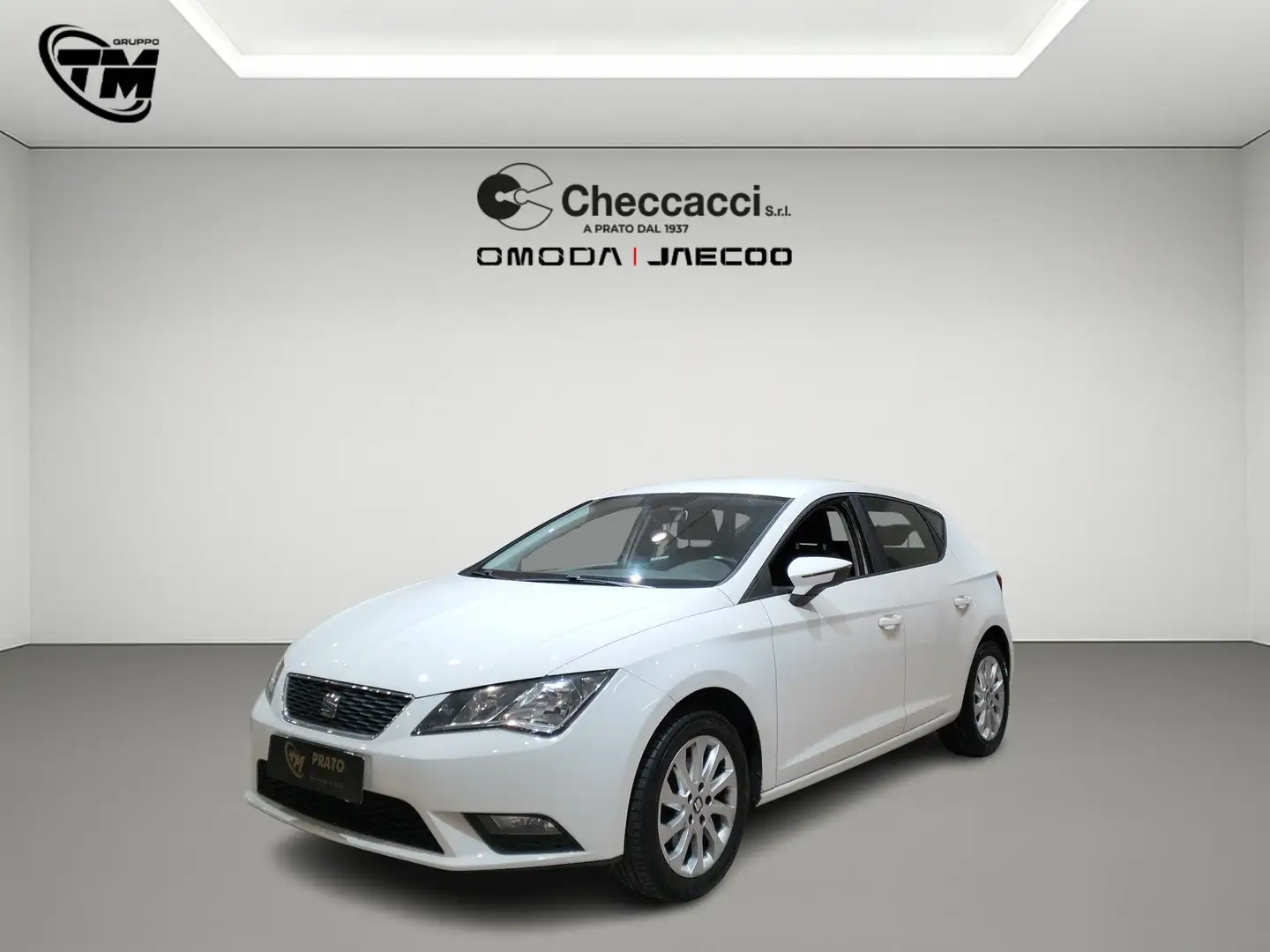 SEAT Leon 5p 1.6 tdi cr Style *NEOPATENTATI* Blanc - 1
