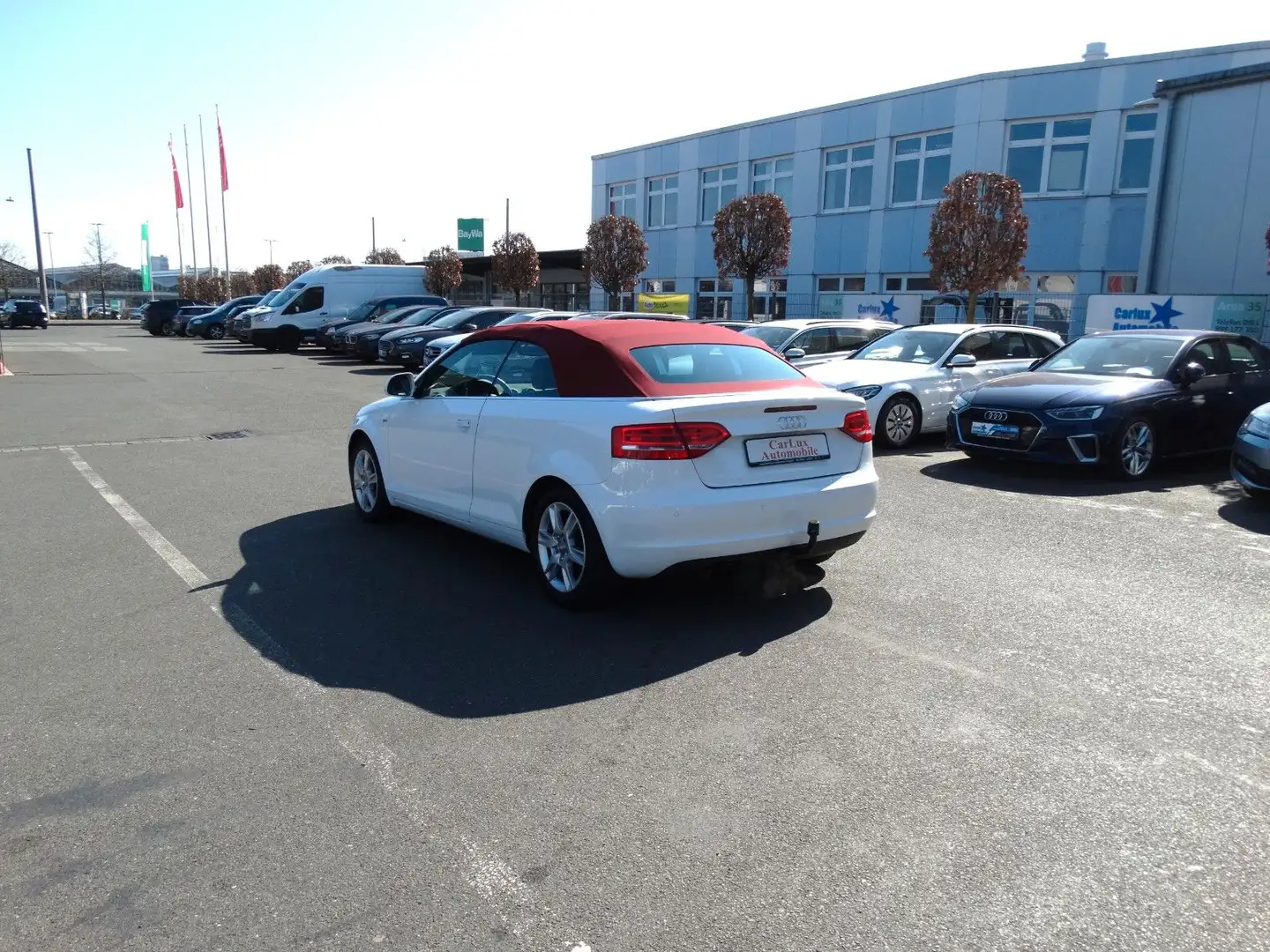 Audi A3 -Cabriolet1,8/TFSI*Aut.S-line*Sport/plus*Voll Blanc - 2