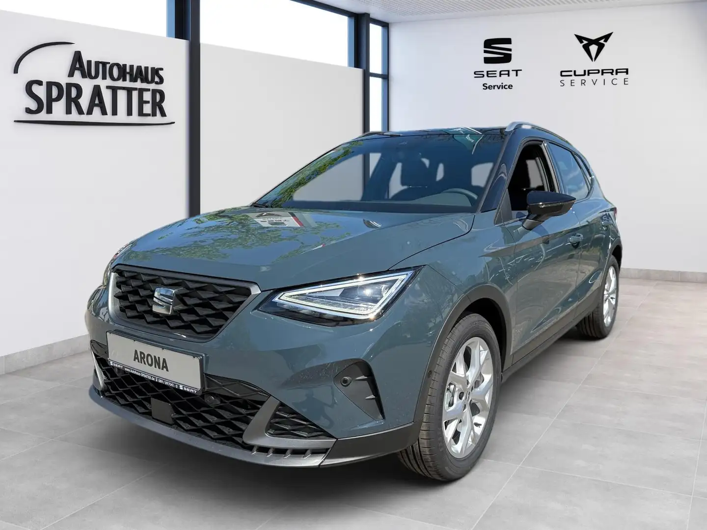 SEAT Arona 1.0 TSI DSG FR LED SHZ Kamera Alcantara Blau - 1