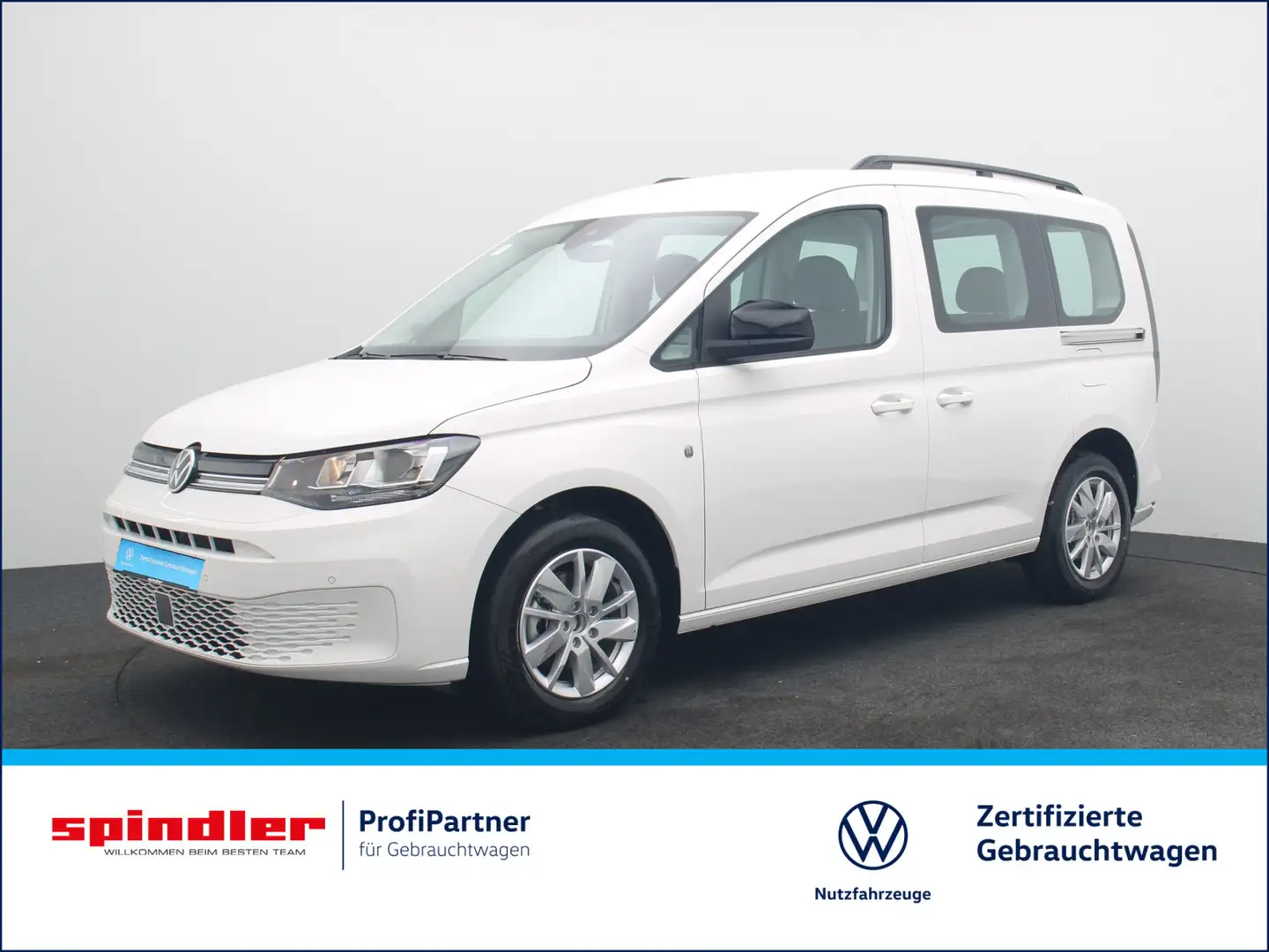 Volkswagen Caddy Life / 5-Sitzer, AppConnect, RFK, SHZ, PDC Blanc - 1