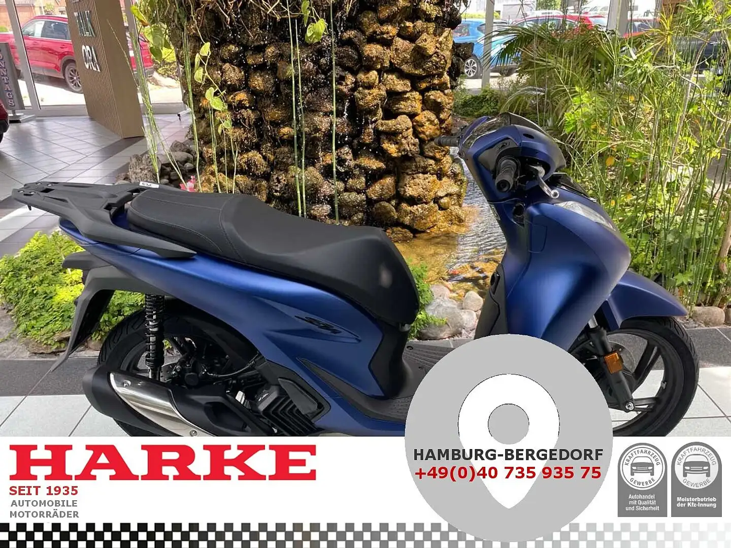 Honda SH 125 i ABS 6 Jahre Garantie Blau - 1