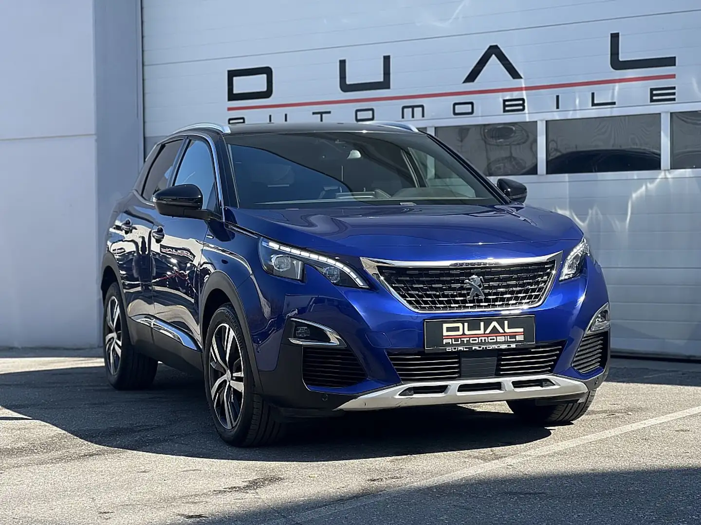 Peugeot 3008 1,6 BlueHDi 120 S&S EAT6 Allure Aut.|NAVI|RFK|F1 Blau - 2